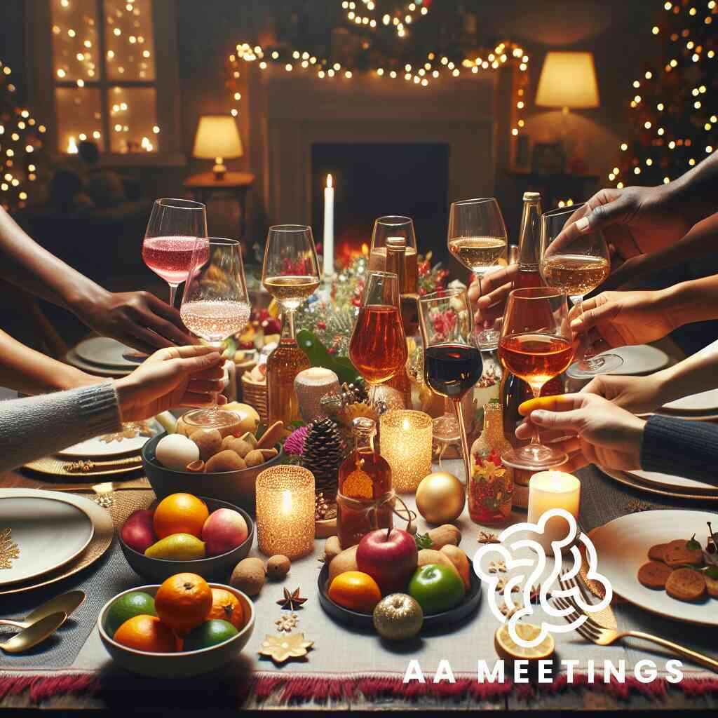 What is the Key to Sober Holidays with AA Meetings Directory?