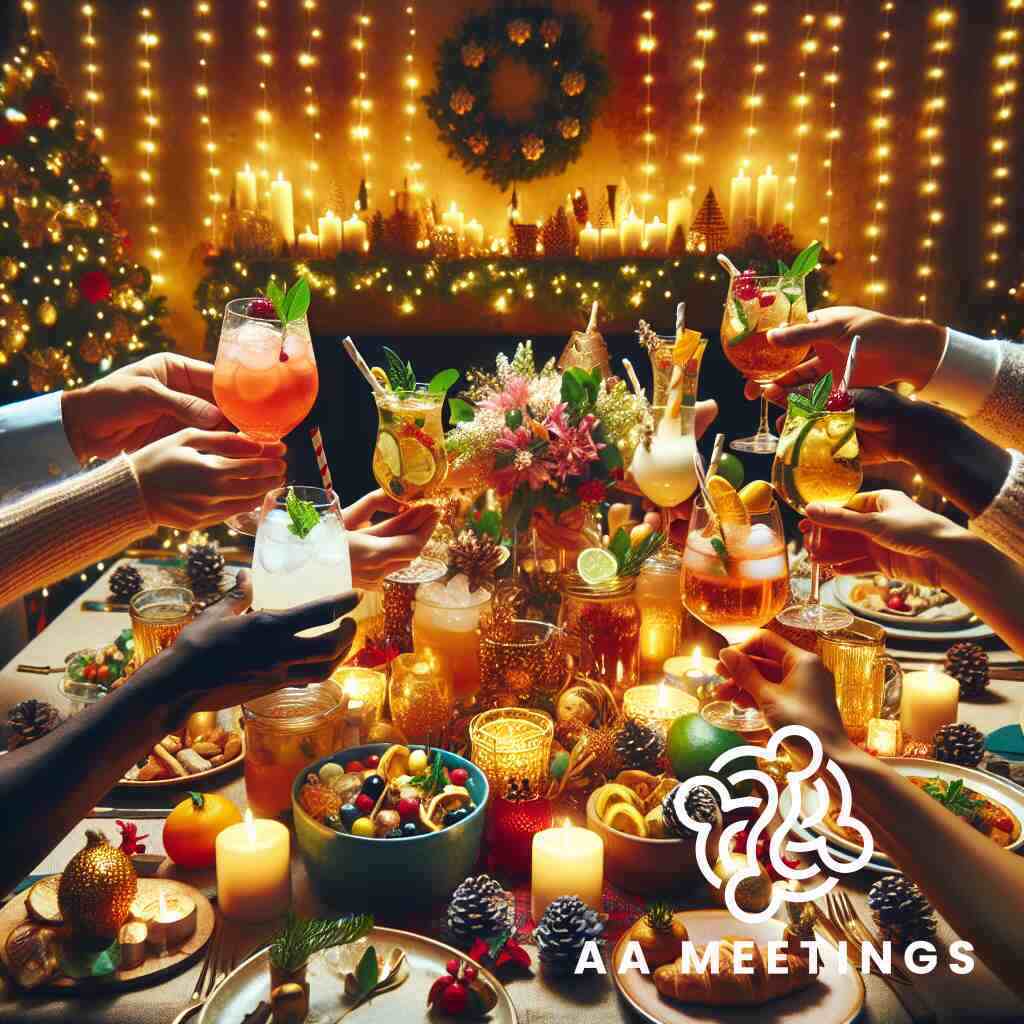 What is the Key to Sober Holidays with AA Meetings Directory?