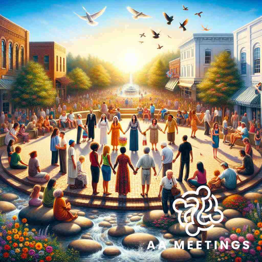 What is the Role of AA Meetings in Alabama's Recovery?